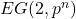 EG(2,p^n)