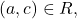 (a,c)\in R,